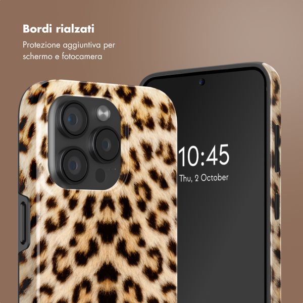 Selencia Cover posteriore Vivid con MagSafe Apple iPhone 15 Pro - Wild Leo