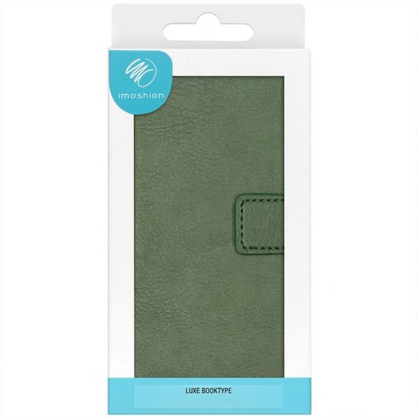 imoshion Cover a libro di Lusso Apple iPhone SE (2022 / 2020) / 8 / 7 / 6(s) - Verde