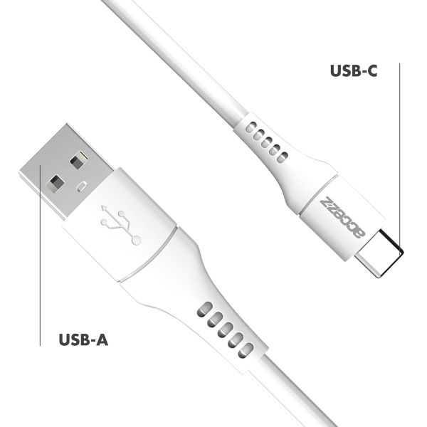Accezz Cavo USB-C a USB – 2 metri – Bianco