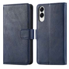 imoshion Cover a libro di Lusso Samsung Galaxy S25 Edge - Blu scuro