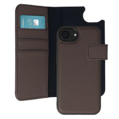 imoshion Cover a libro di lusso 2-in-1 rimovibile Apple iPhone 17e / 16e - Marrone
