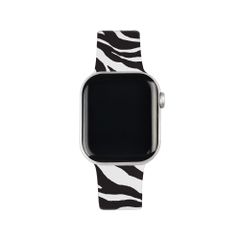 iDeal of Sweden Watch Band Entry Apple Watch | 38/40/41/42 mm - Taglia S/M - Iconic Zebra