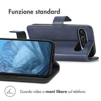 imoshion Cover a libro di Lusso Google Pixel 9 Pro XL - Blu scuro