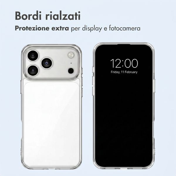 imoshion Cover posteriore protettiva Apple iPhone 18 Pro Max / 17 Pro Max - Trasparente