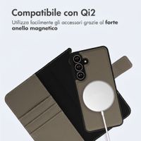 imoshion Cover a libro di lusso 2-in-1 rimovibile Samsung Galaxy S24 FE - Verde
