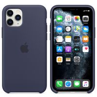 Apple Cover in Silicone Apple iPhone 11 Pro - Midnight Blue