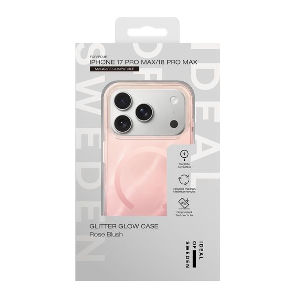iDeal of Sweden Cover Trasparente con MagSafe Apple iPhone 18 Pro Max / 17 Pro Max - Rose Blush