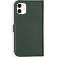Selencia Cover a libro in vera pelle Apple iPhone 11 - Verde