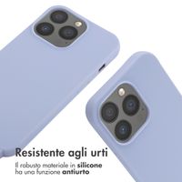 imoshion Cover in Silicone con Cordino Apple iPhone 13 Pro - Viola
