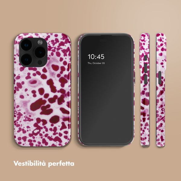 Selencia Cover posteriore Vivid con MagSafe Apple iPhone 15 Pro - Cosmic Orchid
