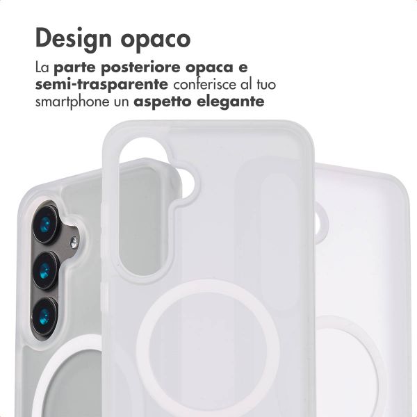 imoshion Cover posteriore Color Guard con MagSafe Samsung Galaxy S24 - Bianco