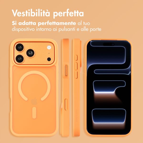 imoshion Cover posteriore Color Guard con MagSafe Apple iPhone 17 Pro - Arancio