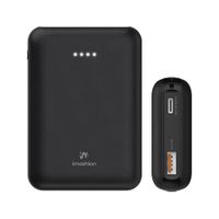 imoshion Powerbank compatta da 10.000 mAh – Powerbank piccola – Quick Charge e Power Delivery – Nero