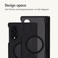imoshion Frosted Backcover con MagSafe e supporto Samsung Galaxy Z Fold 8 - Nero