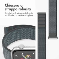 imoshion Cinturino in nylon Apple Watch | 44/45/46/49 mm - Ash Green