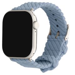 imoshion Cinturino in velluto a coste Apple Watch | 38/40/41/42 mm - Azzurro