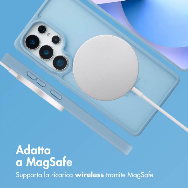 imoshion Cover posteriore Color Guard con MagSafe Samsung Galaxy S25 Ultra - Azzurro