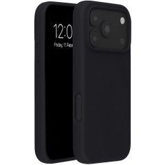 Accezz Cover in silicone liquido con MagSafe Apple iPhone 18 Pro / 17 Pro - Nero