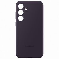 Samsung Cover originale in silicone Samsung Galaxy S24 Plus - Dark Violet