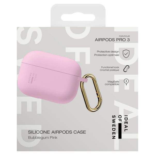iDeal of Sweden Custodia in Silicone Apple Airpods Pro 3 - Bubblegum Pink