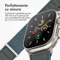 imoshion Cinturino in nylon Alpine Apple Watch | 44/45/46/49 mm - Blu
