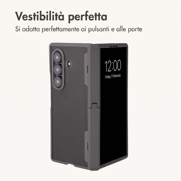 imoshion Color Guard con supporto Samsung Galaxy Z Fold 8 Ultra - Grigio