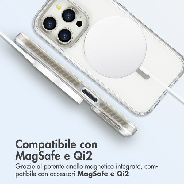 imoshion Cover Combat MagSafe Apple iPhone 15 Pro - Grigio