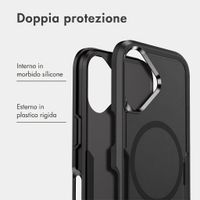 imoshion Cover posteriore con MagSafe Apple iPhone 16 - Nero