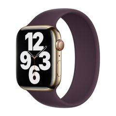 Apple Cinturino Solo Loop Apple Watch | 38/40/41/42 mm - Taglia 9 - Dark Cherry