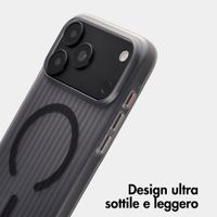 Accezz Cover Lite con MagSafe | Fluted | Apple iPhone 18 Pro Max / 17 Pro Max - Grigio