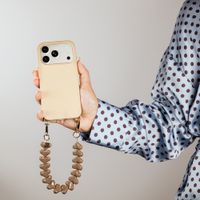 Selencia Cover posteriore Rivièra con MagSafe con ganci rimovibili Apple iPhone 16 Pro Max - Milky Latte