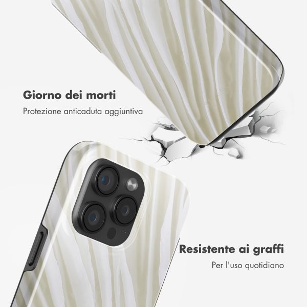 Selencia Cover posteriore Vivid con MagSafe Apple iPhone 15 Pro - Nature Light Brown