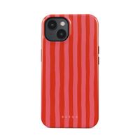 Burga Cover Posteriore Resistente con MagSafe Apple iPhone 15 - Pomegranate