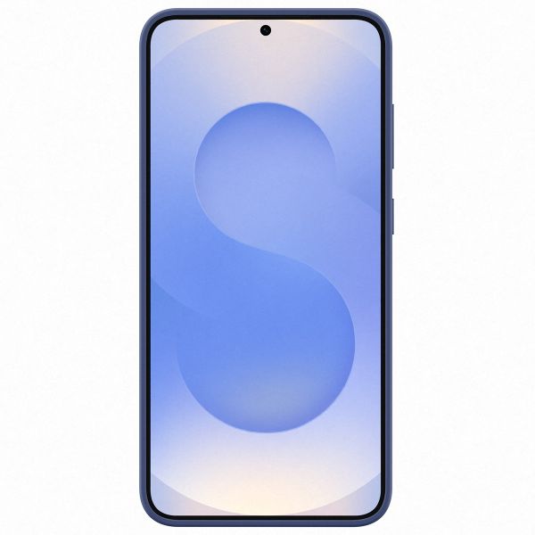 Samsung Cover originale in silicone Samsung Galaxy S25 Plus - Blu