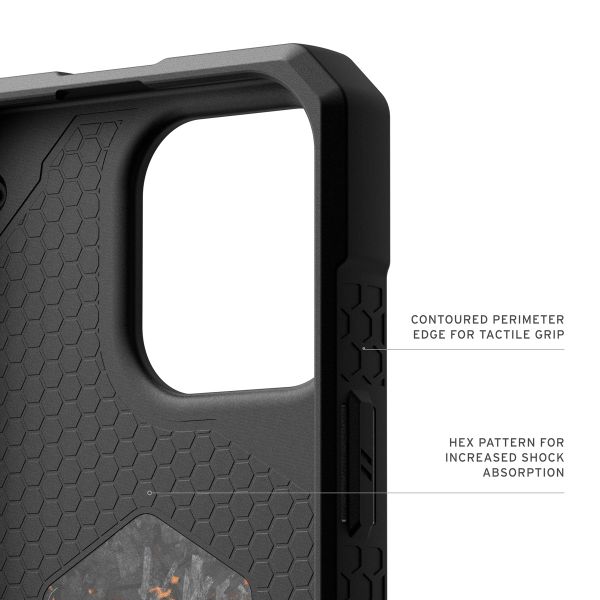 UAG Cover Posteriore Monarch Pro Apple iPhone 16 Pro Max - Forged Carbon
