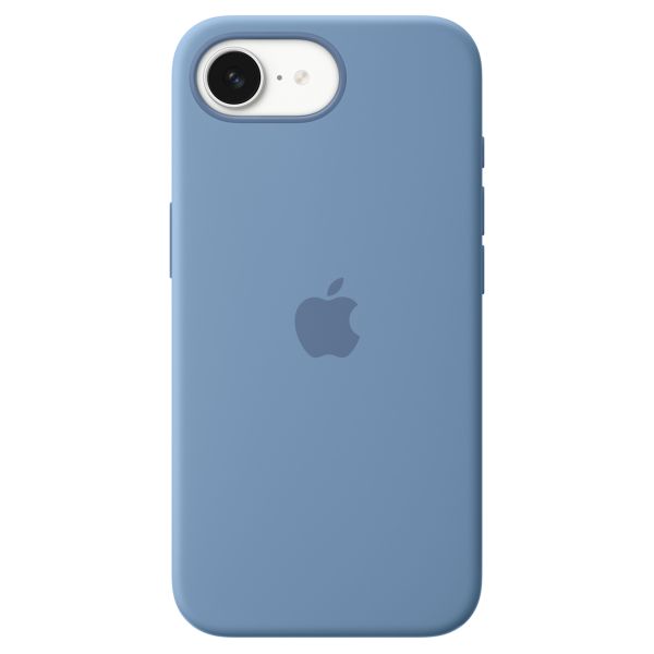 Apple Cover in Silicone Apple iPhone 17e / 16e - Winter Blue