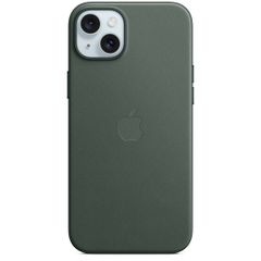 Apple Cover Posteriore FineWoven con MagSafe Apple iPhone 15 Plus - Evergreen