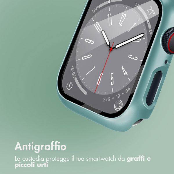 imoshion Cover rigida integrale Apple Watch 4 / 5 / 6 / SE - 40 mm - Verde scuro
