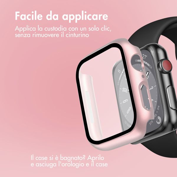 imoshion Cover rigida integrale Apple Watch 7 / 8 / 9 - 41 mm - Oro rosa