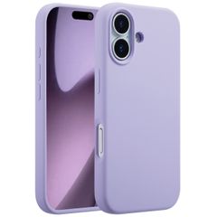 Accezz Cover in silicone liquido con MagSafe Apple iPhone 17 - Viola