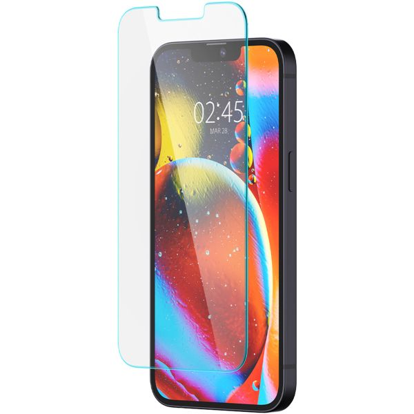 Spigen Vetro temperato GLAStR EZ Fit, confezione da 2 + Applicatore Apple iPhone 17e / 16e / 14 / 13 / 13 Pro