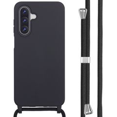 imoshion Cover in Silicone con Cordino Samsung Galaxy A17 (5G) / (4G) - Nero