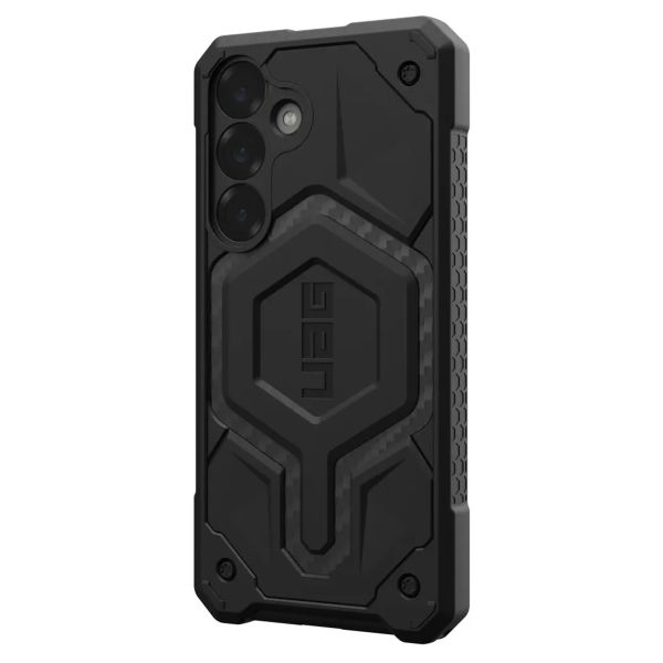 UAG Cover Posteriore Monarch Pro Samsung Galaxy S25 Plus - Carbon Fiber