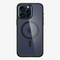 Spigen Cover Posteriore Ultra Ibrida con MagSafe Apple iPhone 15 Pro Max - Frost Black