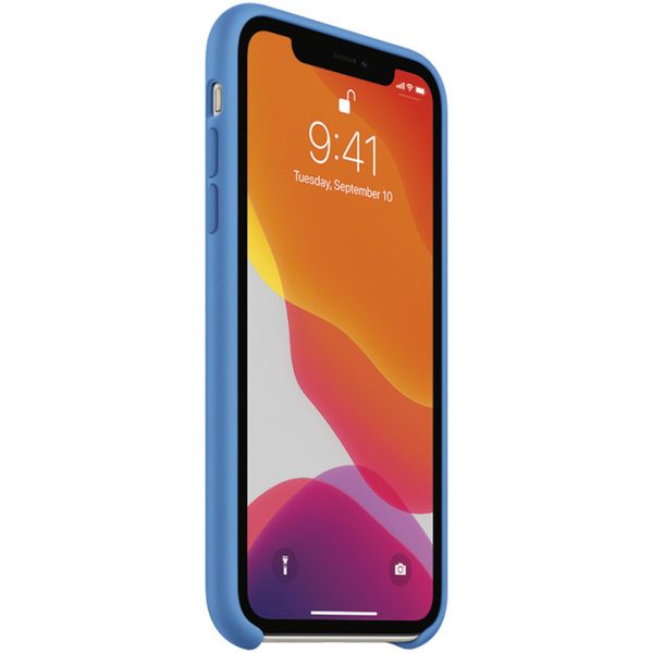 Apple Cover in Silicone Apple iPhone 11 - Surf Blue