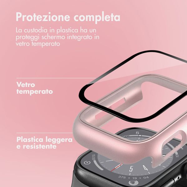 imoshion Cover rigida integrale Apple Watch 7 / 8 / 9 - 41 mm - Oro rosa