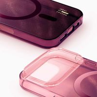 iDeal of Sweden Cover Trasparente con MagSafe Apple iPhone 17 Pro - Cherry Lacquer