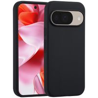 Accezz Cover Posteriore in Silicone Liquido Google Pixel 11 / 11 Pro / 10 / 10 Pro - Nero