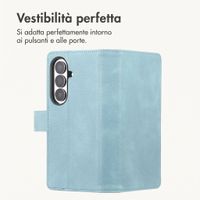 imoshion Cover a libro di Lusso Samsung Galaxy Z Fold 8 Ultra - Azzurro