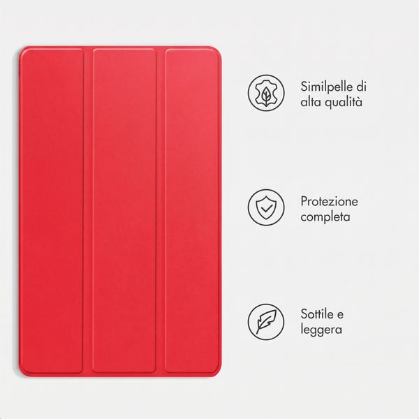 imoshion Cover a libro Trifold Apple iPad Air 3 (2019) / Pro 10.5 (2017) - Rosso